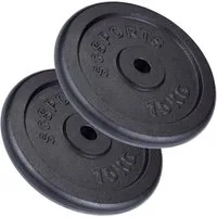 ScSPORTS® Hantelscheibe, 30 kg, (2-tlg)