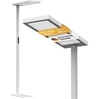 Northpoint LED Stehlampe Bürolampe 100W Bewegungsmelder Tageslichtweiß dimmbar Timer
