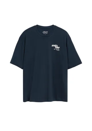 s.Oliver - T-Shirt blau - Gr. - 3XL