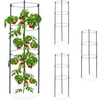 relaxdays Rankhilfe 60 cm 4er Set 4er Set, 4 St., 4er Set