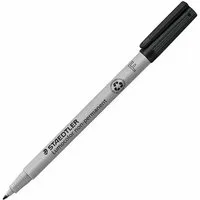 STAEDTLER Folienstift STAEDTLER Lumocolor Folienstift non-permanent F schwarz