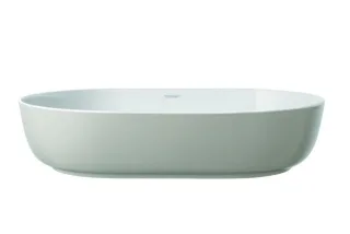 Duravit Luv Aufsatzbecken Weiß Hochglanz / Grau Seidenmatt, 600 mm - 03796023001 03796023001