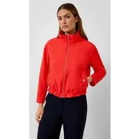 s.Oliver Funktionsjacke Indoor-Jacke Sportive Jacke im Relaxed Fit mit Stehkragen