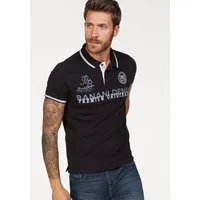 Bruno Banani Poloshirt Kurzarm, körpernahe Passform, Polokragen, aus Baumwollmischung