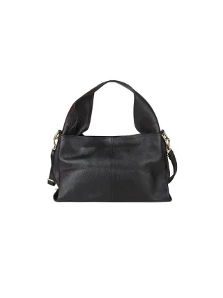 Giulia Monti Schultertasche Schwarz