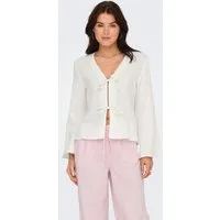 JDY Langarmbluse JDYTHEIS LIFE L/S TOP WVN NOOS Baumwolle, regular fit, Musselin Qualität