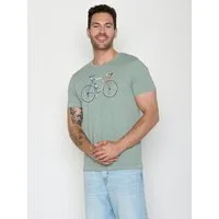 GreenBomb T-Shirt Spice Bike Jacques (1-tlg., 1) Rundhalsausschnitt, Bio-Baumwolle, GOTS Zertifiziert