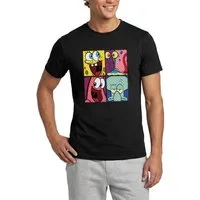 Spreadshirt T-Shirt SpongeBob Schwammkopf Patrick Gary Thaddäus Männer T-Shirt (1-tlg)
