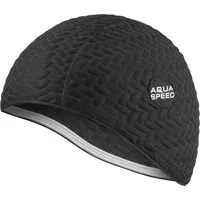 Aqua Speed Badekappe Bombasic / Bombastic TIC TAC (Schwimmkappe für Aqua Fitness), Elastische Aqua Fitness Schwimmhaube