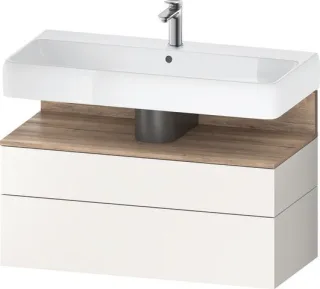 Duravit Qatego Waschtischunterbau wandhängend Weiß Supermatt 990x470x590 mm - QA4395055840010 QA4395055840010