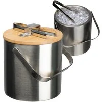 Easy Gifts Eiswürfelbehälter Eiswürfeleimer / Eiskübel / Eiswürfelbehälter mit Deckel