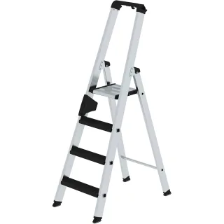 Munk Stufen-Stehleiter einseitig begehbar mit clip-step relax - 042104