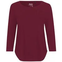 Neutral Langarmshirt Damen Three Quarter Sleeve T-Shirt - 3/4-Ärmel