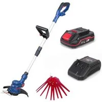 Güde Akku-Rasentrimmer Güde Rasentrimmer RT 18V Akku 2.0 Ah / Ladegerät 3A Kantenschneider