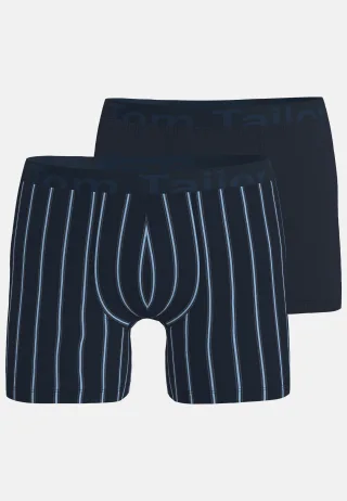 TOM TAILOR BODYWEAR - Wäsche Männlich blau-dunkel-streifen - Gr. - 7