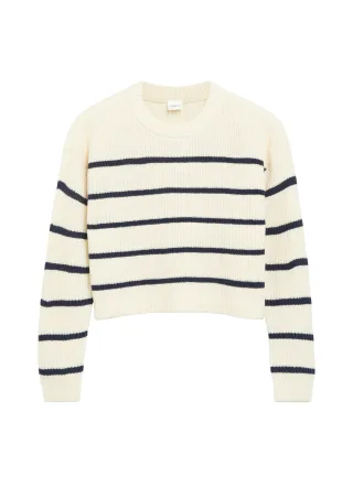 s.Oliver - Strickpullover creme - Gr. - 176