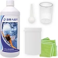 BRAST Whirlpool Wasserpflege Set Pool All-in-One Chlor Filter Wasser Made in Europa