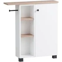 welltime Mehrzweckschrank Lugo, Mehrzweckschrank, Made in Germany, B: 70cm Solide Verarbeitung - Dieses Produkt ist in Deutschland gefertigt