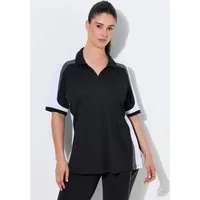 Ulla Popken Poloshirt Funktions-Poloshirt antibakteriell Polokragen
