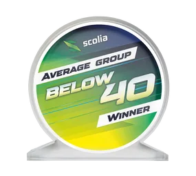 Scolia Acrylglas Pokal - Winner