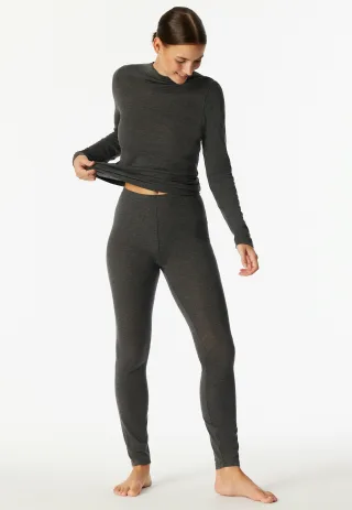 Schiesser Leggings "Premium Warming" Wollanteil, wärmend