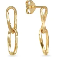 CHRIST Paar Ohrhänger CHRIST Damen-Ohrhänger 375er Gelbgold