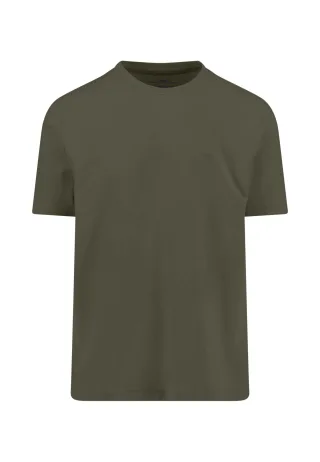 FYNCH-HATTON - Sanforized T-Shirt dark khaki - Gr. - M