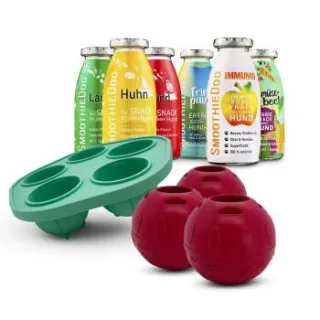 SmoothieDog Mix 6x 250 ml + Schleckball 3 Stück