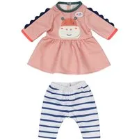 Baby Born Puppenkleidung Kleid Dschungel, 36 cm, mit Kleiderbügel