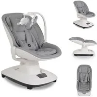 Cangaroo Babywippe Hera, App-Steuerung, 360° drehbar, Moskitonetz, 5-Punkt-Gurt, 5 Stufen