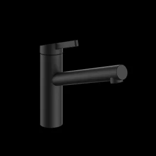 KWC Hebelmischer FIT Schwenkauslauf A215, matt black,125571 125571