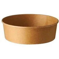 PAPSTAR GmbH Einwegschale 50 Salatschalen "pure" 500ml - braun, Pappe, PLA-Beschichtung