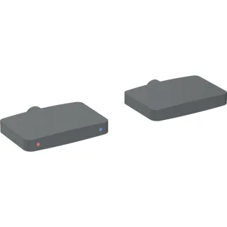 Geberit Set Drehgriffe f. Geberit ONE WT-Arm. 244302141