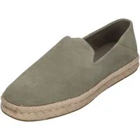 TOMS SANTIAGO 10019861 Espadrille Vetiver Grey Suede