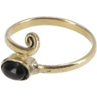 Guru-Shop Zehenring Zehenring aus Messing, Goa Fußschmuck,..