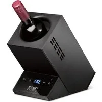 Caso Elektrischer Weinkühler 614 Caso Design WineCase One black, Temperatur elektronisch einstellbar, Sensor-Touch Bedienung