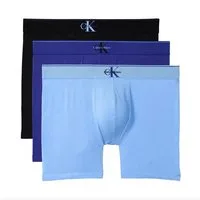 Calvin Klein Underwear Boxershorts Boxer Brief 3PK (Packung, 3er-Pack) Körpernahe Passform mit elastischem Bund