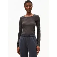 Armedangels Longsleeve EINIAARA STRIPES Longsleeve aus Bio-Baumwolle Slim Fit