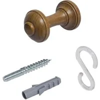Liedeco Raffhalter, Gardinen, Vorhänge, (1-tlg), Schalhalter 7 cm