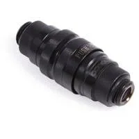 Eiszapfen Schnellverschlusskupplungsset G1/4 AG - Deep Black schwarz (matt)