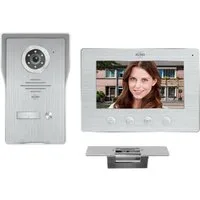 Elro Video-Türsprechanlage (Innenbereich, Außenbereich, Klingelanlage 1 Familienhaus, Kamera Tür-Klingel Video-Sprechanlage)