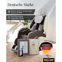 WELCON Massagesessel Massagesessel EASYRELAXX PLUS, Heizung, Ganzkörpermassage, mit Relaxfunktion