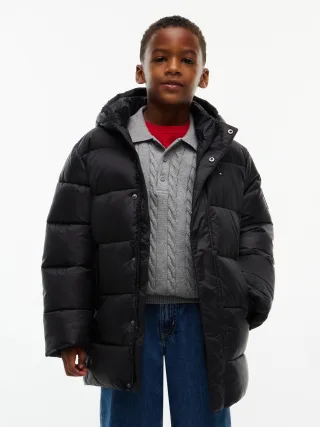 ESSENTIAL PADDED PARKA Black - Gr. - 14