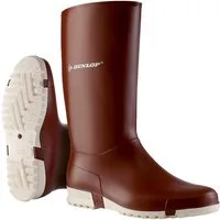 Dunlop_Workwear MJ0KX01 Sport Burgunderrot/Weiß Gummistiefel