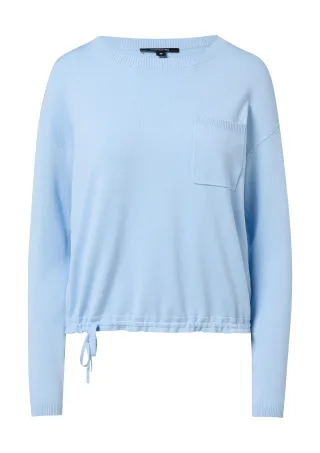 comma - Strickpullover blau - Gr. - 46