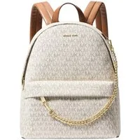 MICHAEL KORS Rucksack Michael Kors Slater Medium Rucksack Logo-Print Vanilla Gold