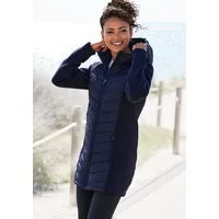 Vivance Steppjacke mit Strickfleece-Ärmeln