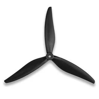 2Pairs Gemfan CL 8040 8 Inch PC 3-Blades Propeller 5mm Mounting Hole for FPV Racing RC Drone