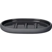 blomus Seifenschale -SONO- Elegante Seifenschale: Minimalistisches Design, Soft-Touch, Breite: 10 cm, aus Keramik, Soft-Touch, Keramik, Pflegeleicht, Stilvolles Design, 10x13cm