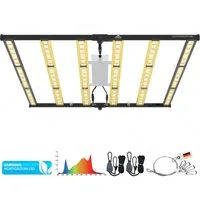 THE HOOKAH Pflanzenlampe SAMSUNG GrowLampe Lampe LED Light Vollspektrum UV+IR Growlampe GrowBox